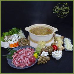 Lẩu nhật bò mỹ nhân sâm