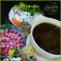 Lẩu hoa quả Nhật Bản